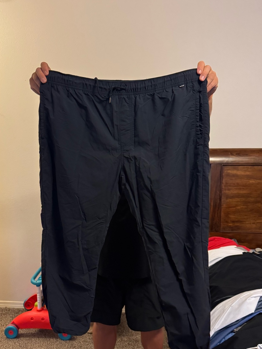10 pairs Hurley Black Drawstring Jogger Pants